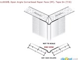 10' - 90°  Open Angle Paper Tape On Outside Corner